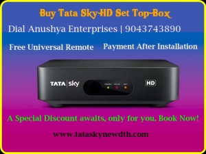 Buy tata sky HD Set-Top-Box Connection @ 9043743890
